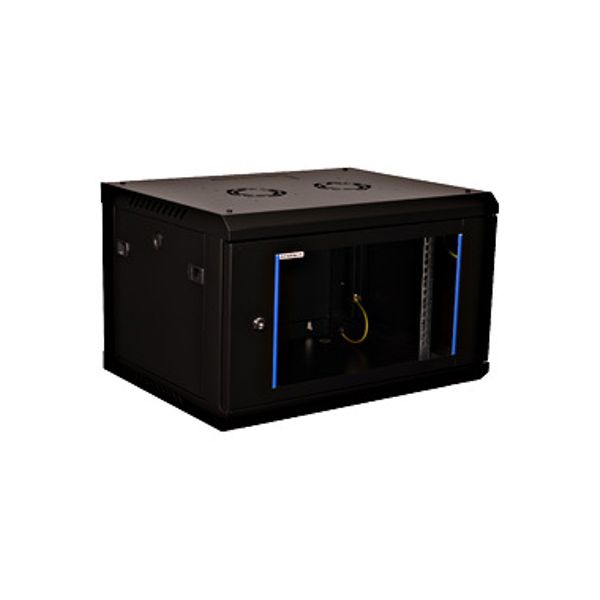 Network Enclosure Wall S-RACK, W=600 H=378 D=450, 19" 6U image 1