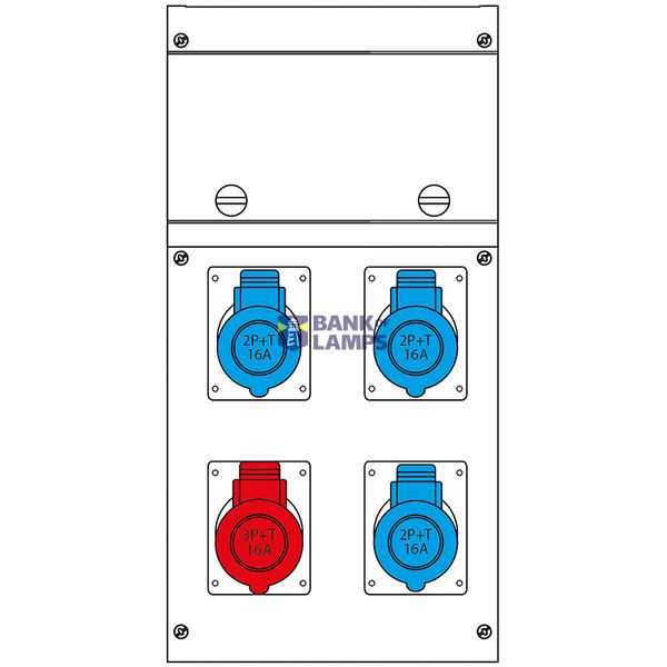 WALL BOX CABLE+SOCKET T2 image 3
