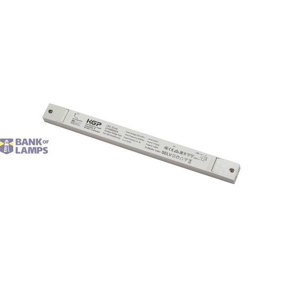 LED power supply 100W, 24V white image 1