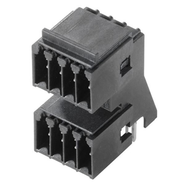 PCB plug-in connector, male header, closed side, THT/THR solder connection, 3.50 mm, Number of poles: 32, 90°, Solder pin length (l): 3.2 mm, tinned, black, Box image 1