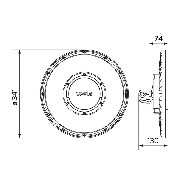 LEDHighbay-P4 80W-5700-50D image 4