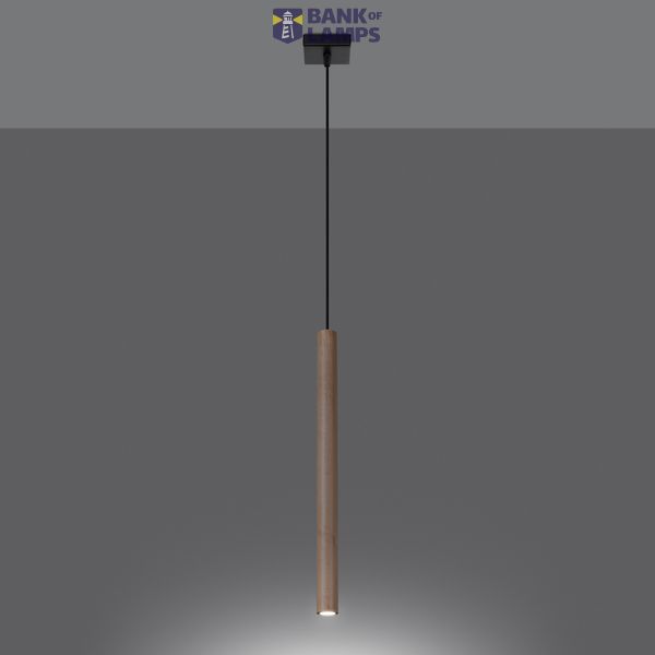 HANGING LAMP PASTELO 1 WOOD G9 1X8W IP20 image 8