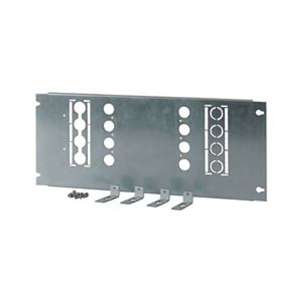 XMN240806M-XMVR Mounting plate for NZM2 with interlock image 2