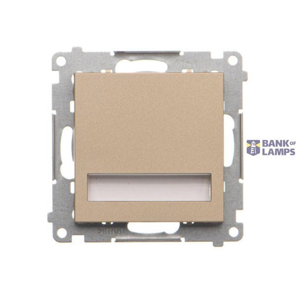 LED luminaire, 230V, champagne matt image 1