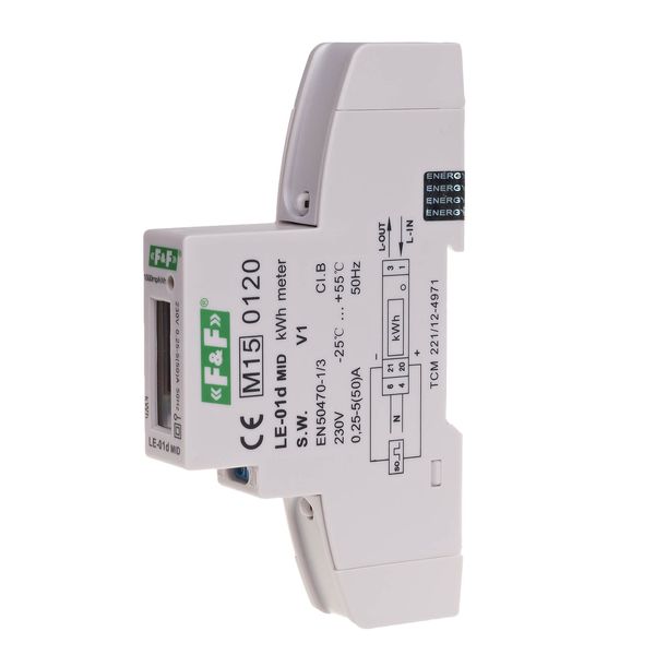 LE-01D; MID electricity meter image 1