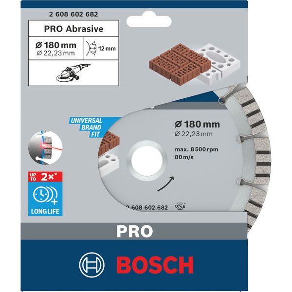 Diamond cutting disc Best for Abrasive 125 x 22,23 x 2,2 x 12 mm image 2
