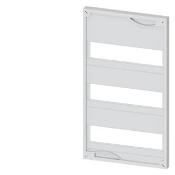 ALPHA, front cover, with cutout, D: 125 mm, H: 450 mm, W: 250 mm image 1
