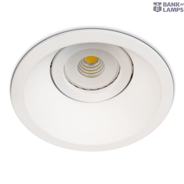 WHITE GU10 10W DARK LIGHT ADJUSTABLE image 1
