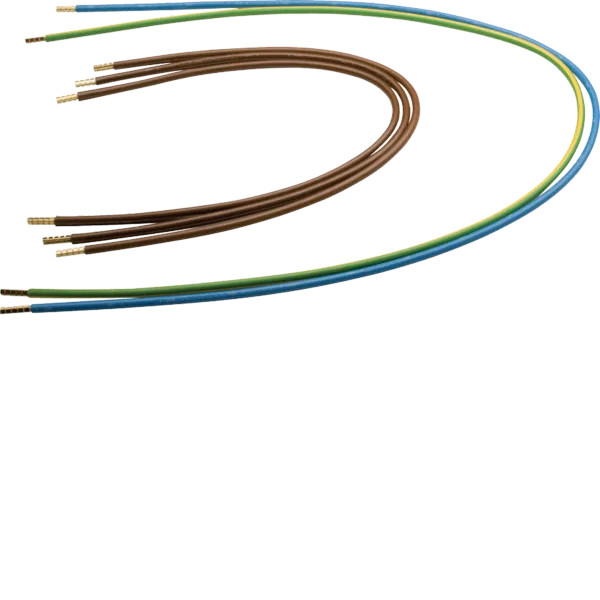 Outgoing wiring harness, univ.Z, 10 mm², 5P., L1,2,3,N, PE=575, 575, 575, 950, 950, H/H image 1