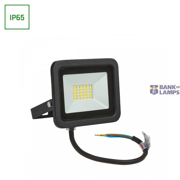 NOCTIS LUX 2 SMD 230V 20W IP65 WW black image 1
