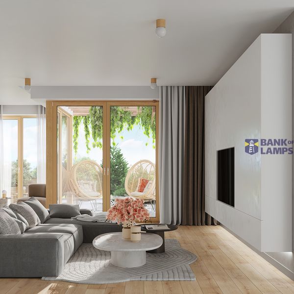 WALL LAMP BOOMO NATURAL WOOD G9 1X8W IP20 image 5
