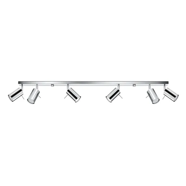 RING CEILING LAMP 6L CHROME GU10 6X40W IP20 image 1
