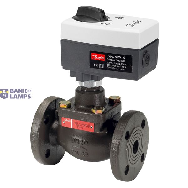 VB2 valve DN20 Kvs 6.3, PN25 Cast iron image 1