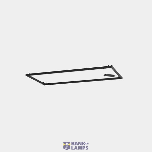 Lineal lighting system Apex Rectangular Surface 1125mm x 2140mm 117W LED warm-white 2700K CRI 90 ON-OFF White IP20 9378lm image 1