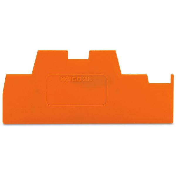 Intermediate plate 1.1 mm thick orange image 1