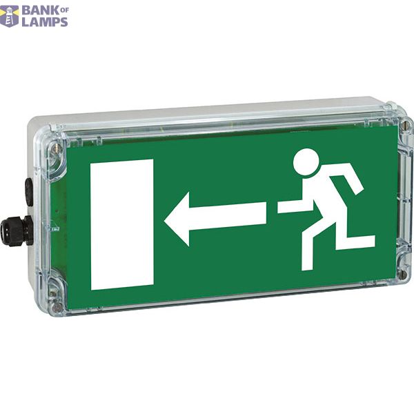 Ex-escape sign luminaires EXIT for zone 1/21, Pictogram: EN 1838, Arrow: 9 Clock image 3