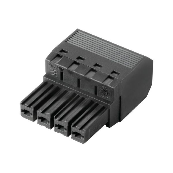 PCB plug-in connector, female plug, 7.62 mm, Number of poles: 3, 180°, PUSH IN without actuator, Tension-clamp connection, Clamping range, max. : 10 mm², Box image 1