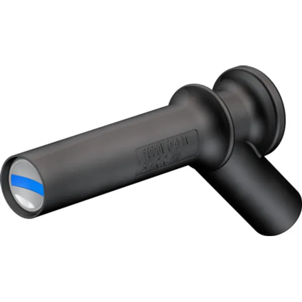 Magnetic adapter, 11 mm magnetic head to 4 mm socket, black, CAT IV, 66.9515-21 image 1