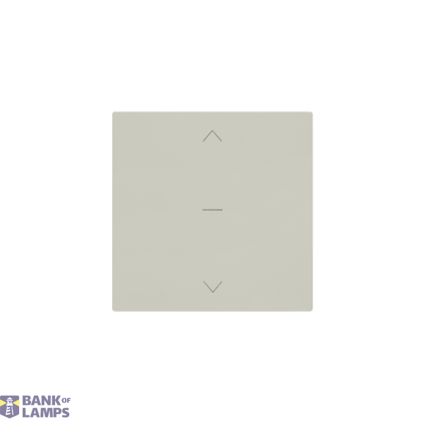 SOON ON SALE, single button for roller blind switch and pushbutton, (rocker), Simon 24, IP20, cashmere image 1