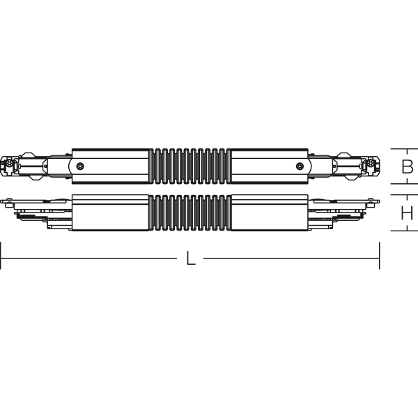 Coupling L 340 B 32 H 33 colour: grey XTS 623-1 image 4