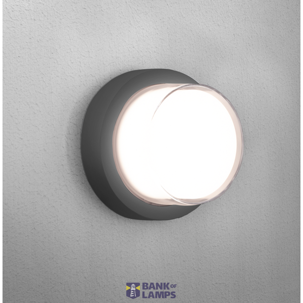 PLAFONIERA LED PURA ROUND ANTRACITE image 1