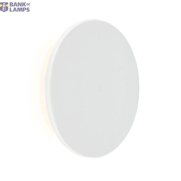 Accu wall light, white matt, LED/2,5W image 1