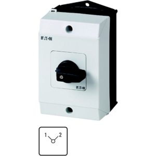 T0-4-8223/I1 Changeoverswitches, T0, 20 A, surface mounting, 4 contact unit(s), Contacts: 8, 90 °, maintained, Without 0 (Off) position, 1-2, Design number 8223 image 4