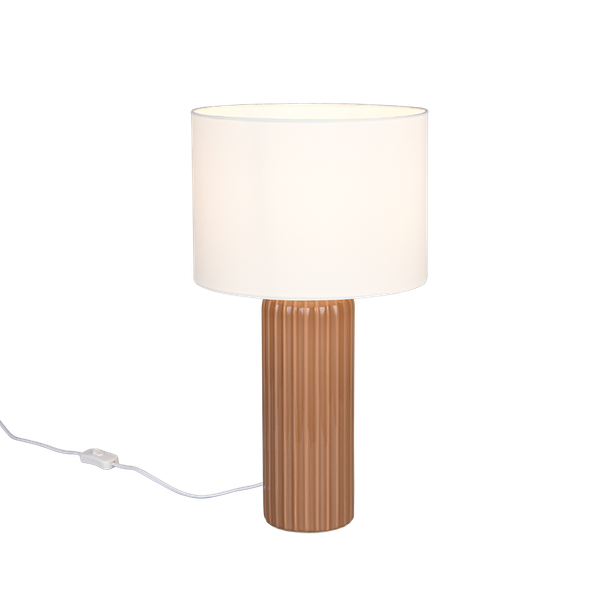 Blair table lamp 51 cm E27 mocha mousse image 1