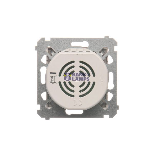 Two-way switch without pictogram, (module), 16AX, Screw, black matt image 1
