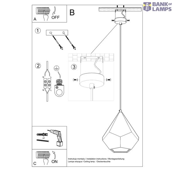 Pendant ceramic PAVLUS 1X60W image 7