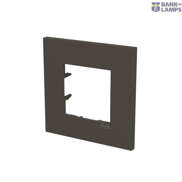 Frame 1-gang - ABB logo - Anthracite image 2