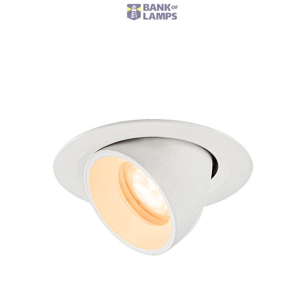 NUMINOS© GIMBLE XS, recessed CL 2700K, 55ø, IP20, round wh image 1