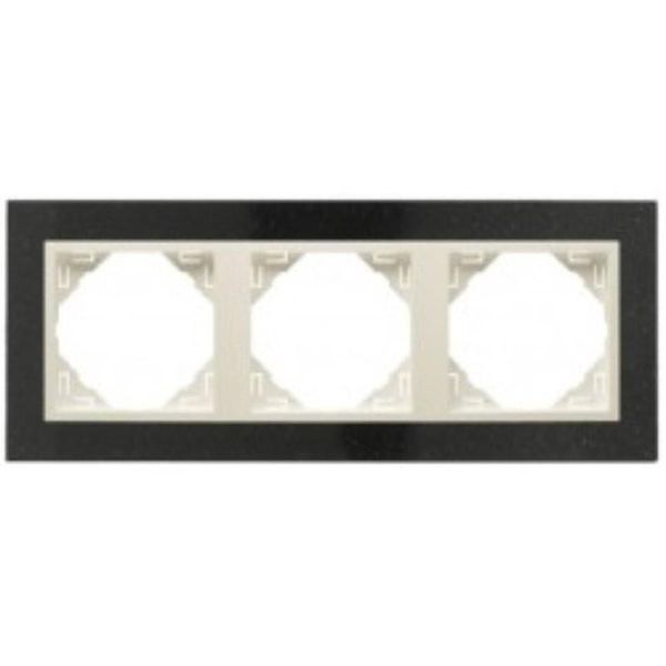 TRIPLE FRAME GRANITE/PEARL image 1