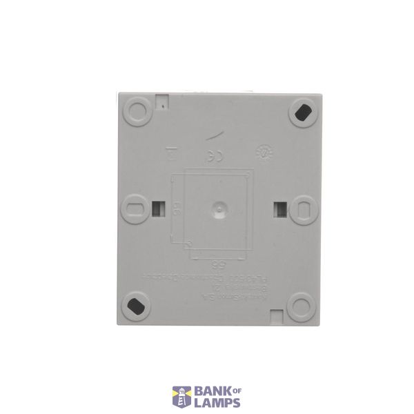 Single switch with indicator LED light, (module), Simon 24, IP20/IP44, 10AX, white image 1