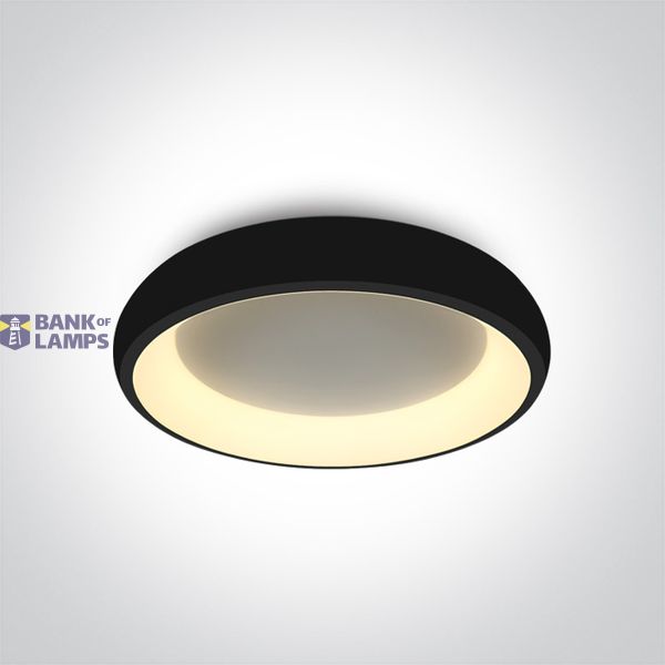 62134N/B/V BLACK PLAFO LED 30W CCTV IP20 230V DIMMABLE image 1