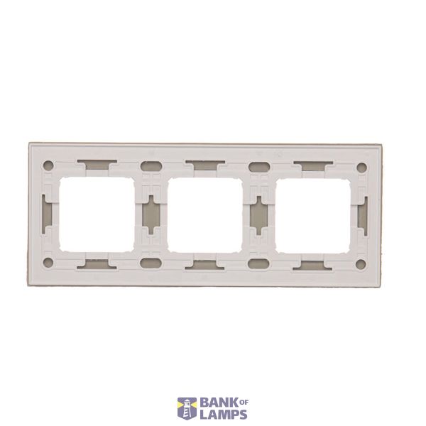 Single frame, glass, frosted gray glass image 1