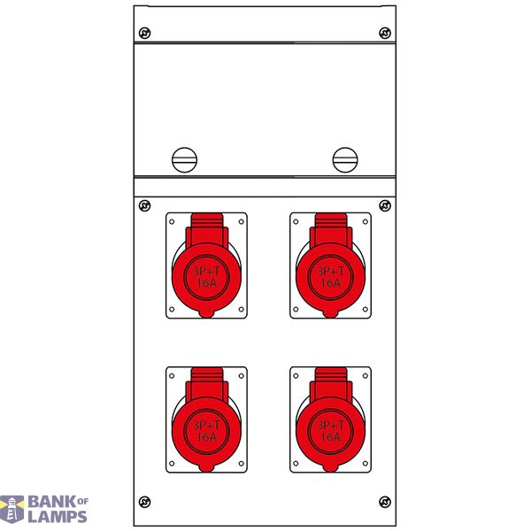 WALL BOX 1 SOCKET TYPE 2 image 2