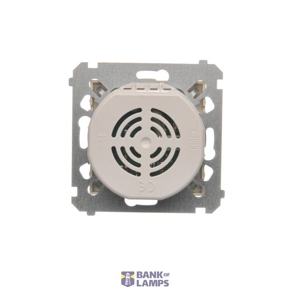 Two gang switch, (module), 16AX, Screw, Silver matt, metalic image 1