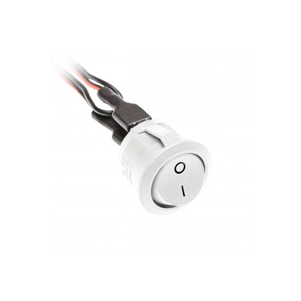 Key switch, max. 36 W, DC12V, white image 1