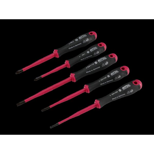 Screwdriver Set insulated SL 3x0,5_4x0,8_5,5x1/PZ 1_2 image 2
