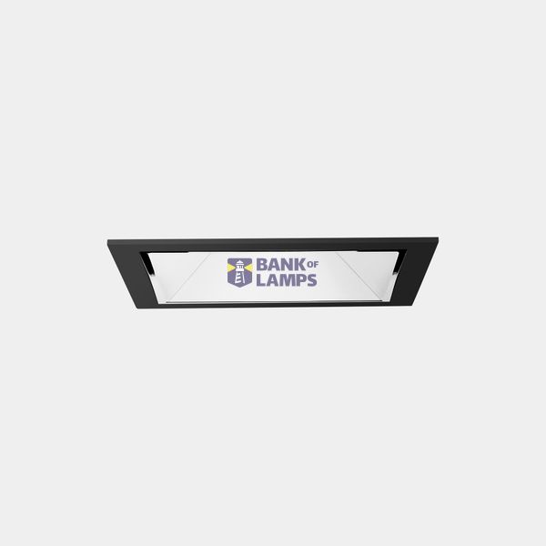 Downlight Sia Standard 170 Square Trim 33.4W LED neutral-white 4000K CRI 80 79.3º 1-10V/PUSH/DALI Black IP54 3481lm image 1
