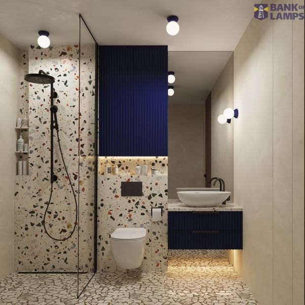 Wall lamp ZORI ultramarine IP44 image 5