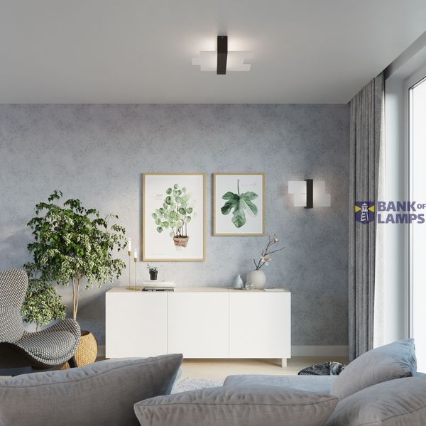 PLAFON FENIKS 2 WENGE E27 2X60W IP20 image 8