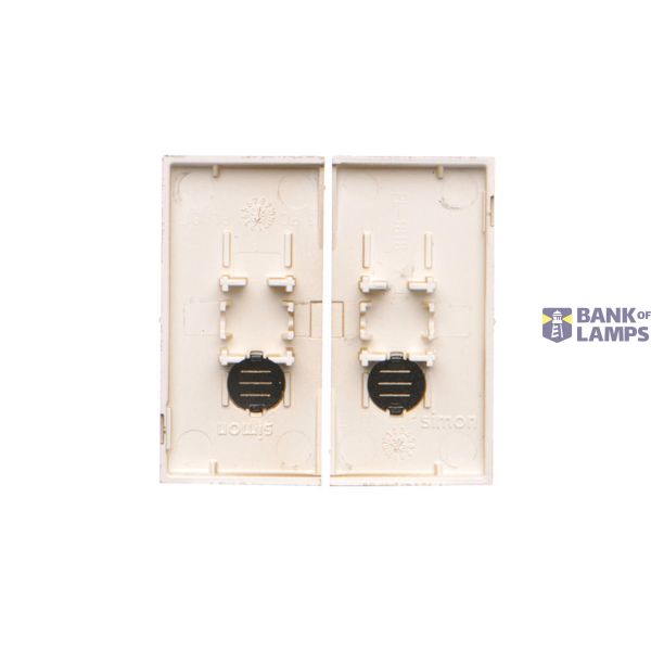 Single socket outlet with Schuko earthing, with shutters, (module), Simon 24, IP20, 16A, antibacterial white image 2