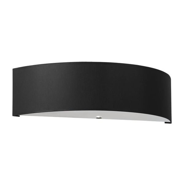 WALL LAMP SCALE BLACK E27 2X60W IP20 image 1