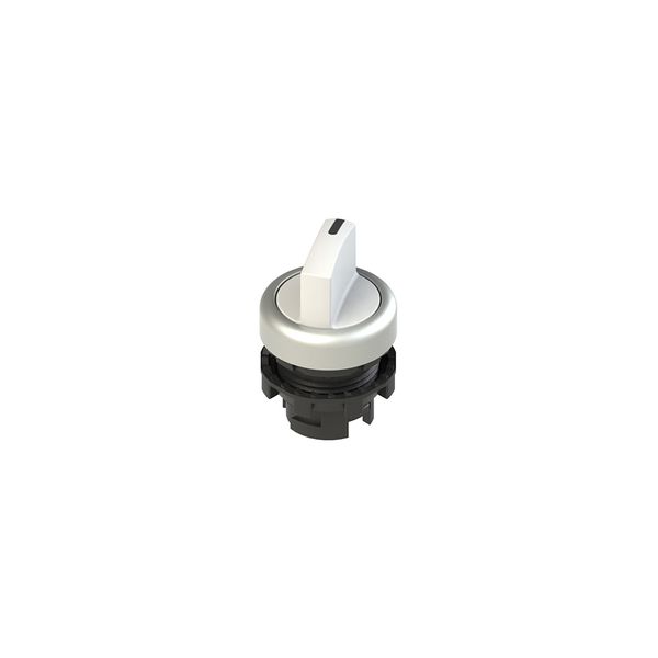 Short handle selector, 2 positions white with marking image 2