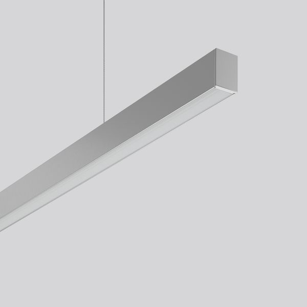 LESS IS MORE 27, 56 W, 3850 lm, 830, silver, on/off Pendant luminaires image 1