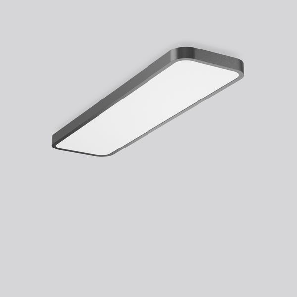 TRIONA rectangle, 61 W, 7700 lm, 840, anthracite, DALI Ceiling and wal image 1