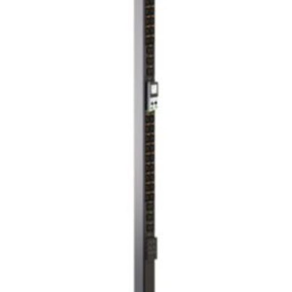 Intelligent PDU, metered (Node version), Zero-U, 1 phase 32A, 36 HD C13 outlets + 6 C19 outlets, with cord locking image 1