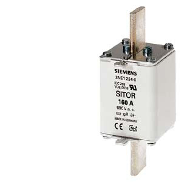 SITOR fuse link, with blade contacts, NH1, In: 200 A, gS, Un AC: 690 V image 1
